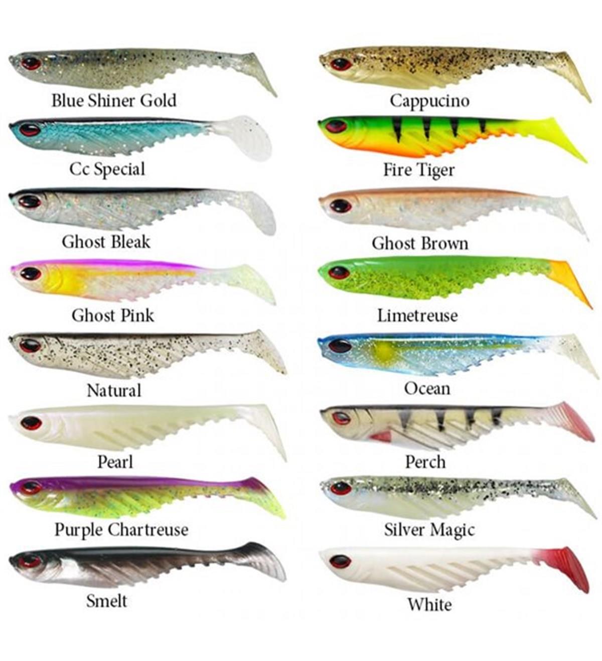 Berkley Powerbait Ripple Shad 9 cm Silikon Balık Purple Chartreuse