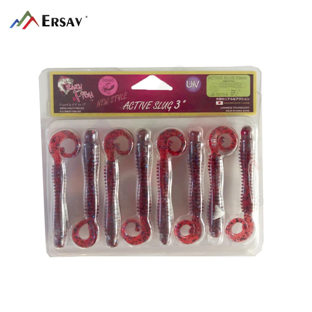 Crazy Fish Active Slug 3 70 mm Silikon Yem C:73