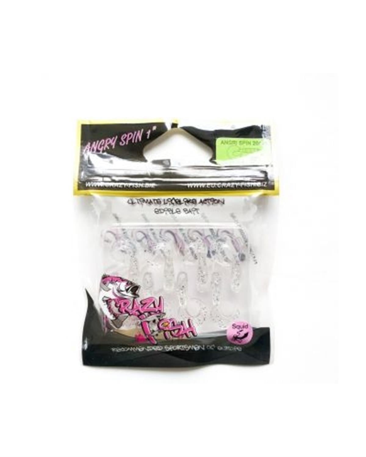 Crazy Fish Angry Spin 1 25 mm Silikon Yem C:07
