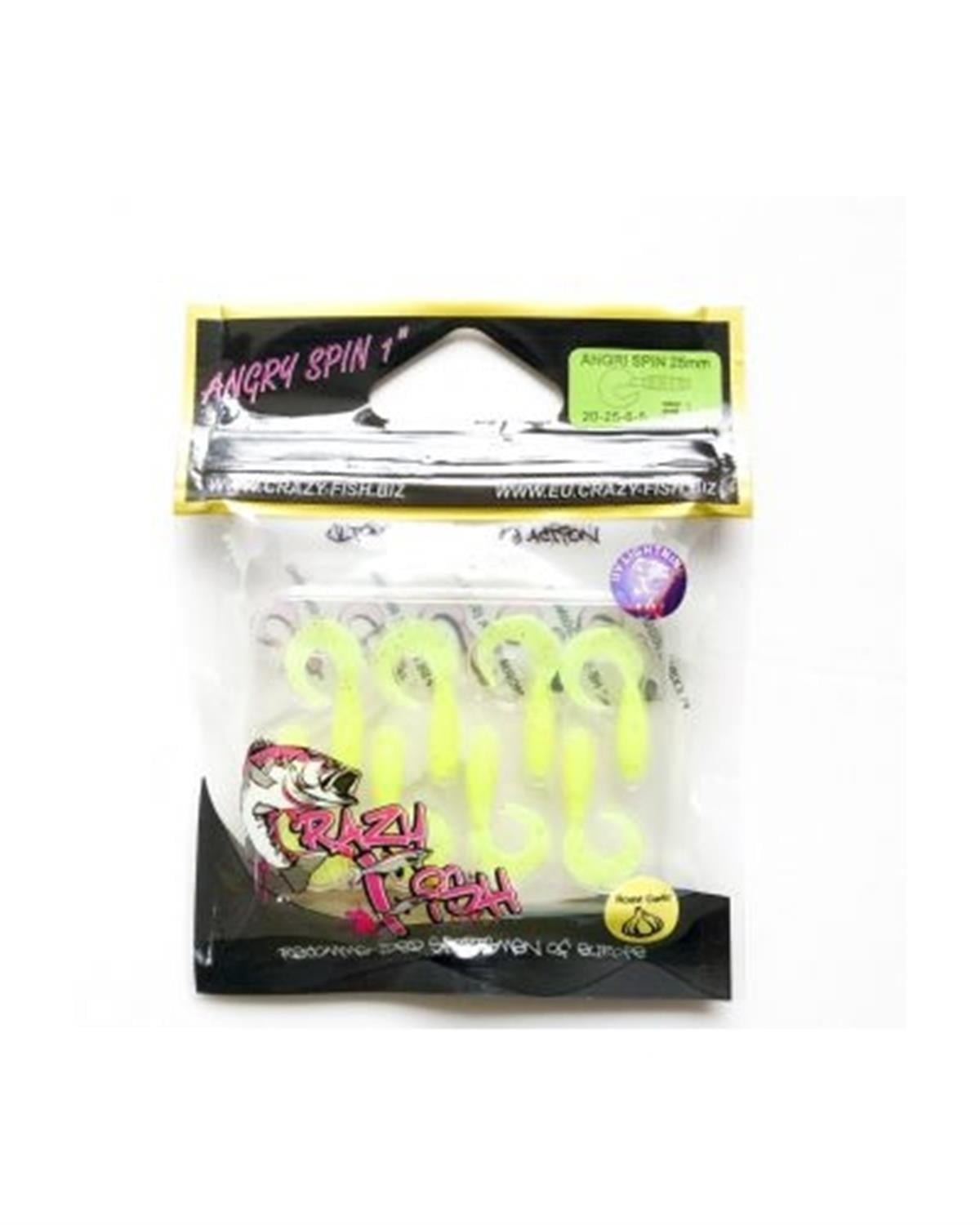 Crazy Fish Angry Spin 1 25 mm Silikon Yem C:06