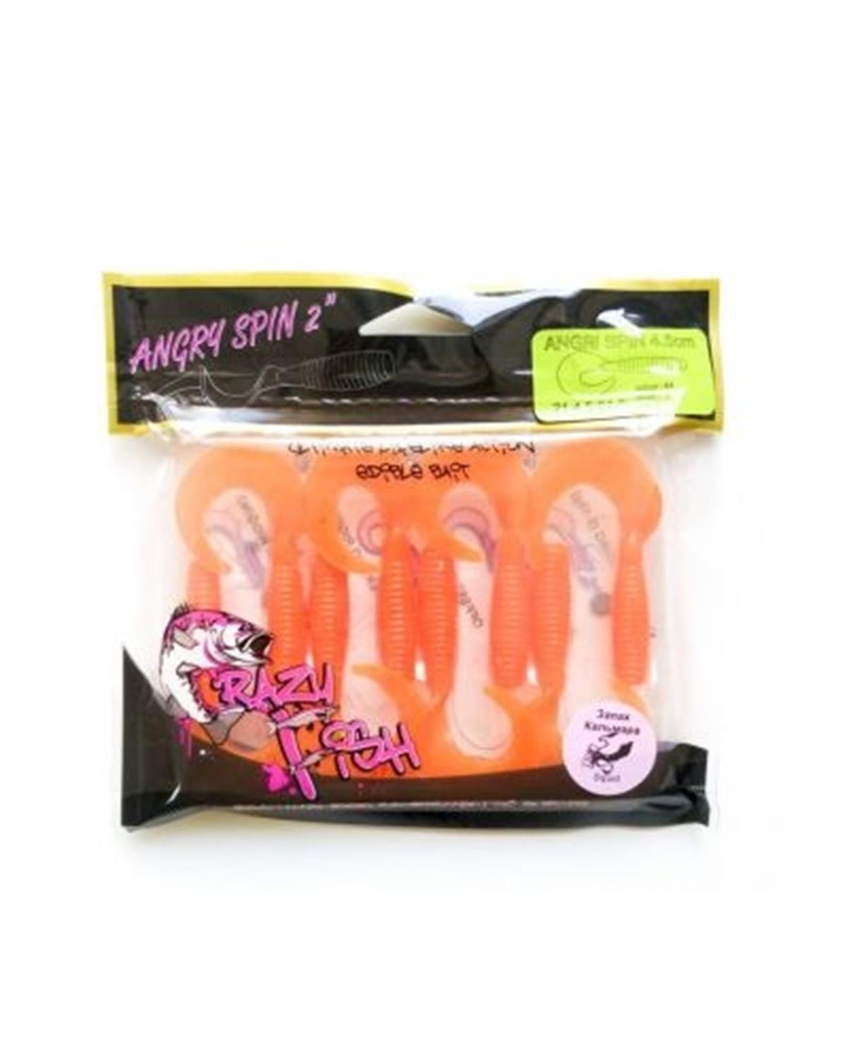 Crazy Fish Angry Spin 2 45 mm Silikon Yem C:64