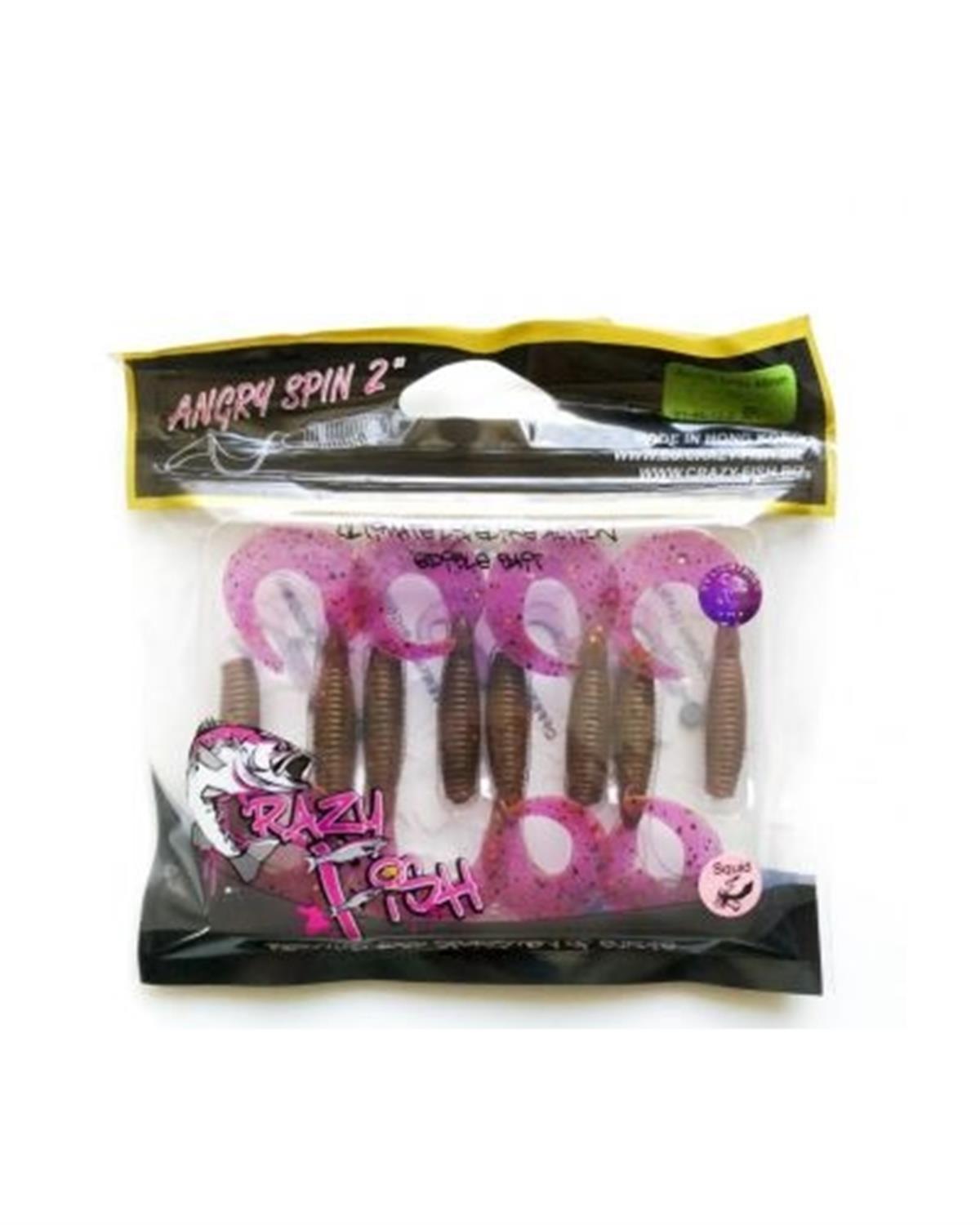 Crazy Fish Angry Spin 2 45 mm Silikon Yem C:12