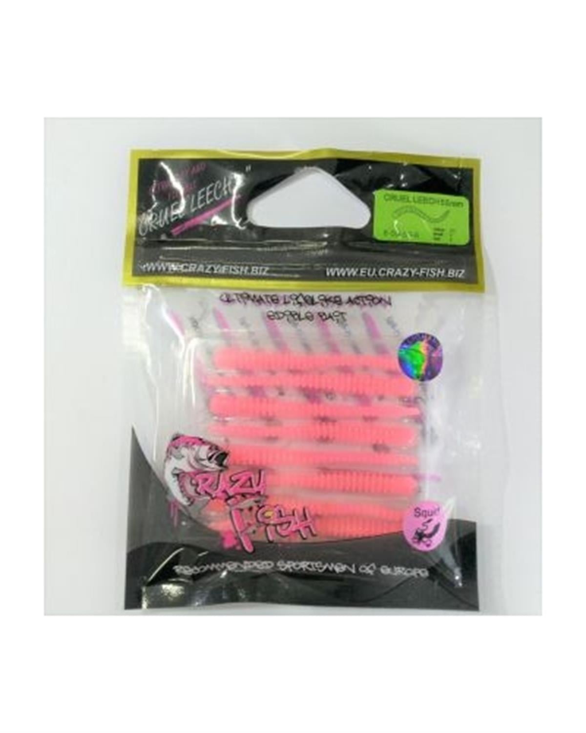 Crazy Fish Cruel Leech 2 55 mm Silikon Yem C:50