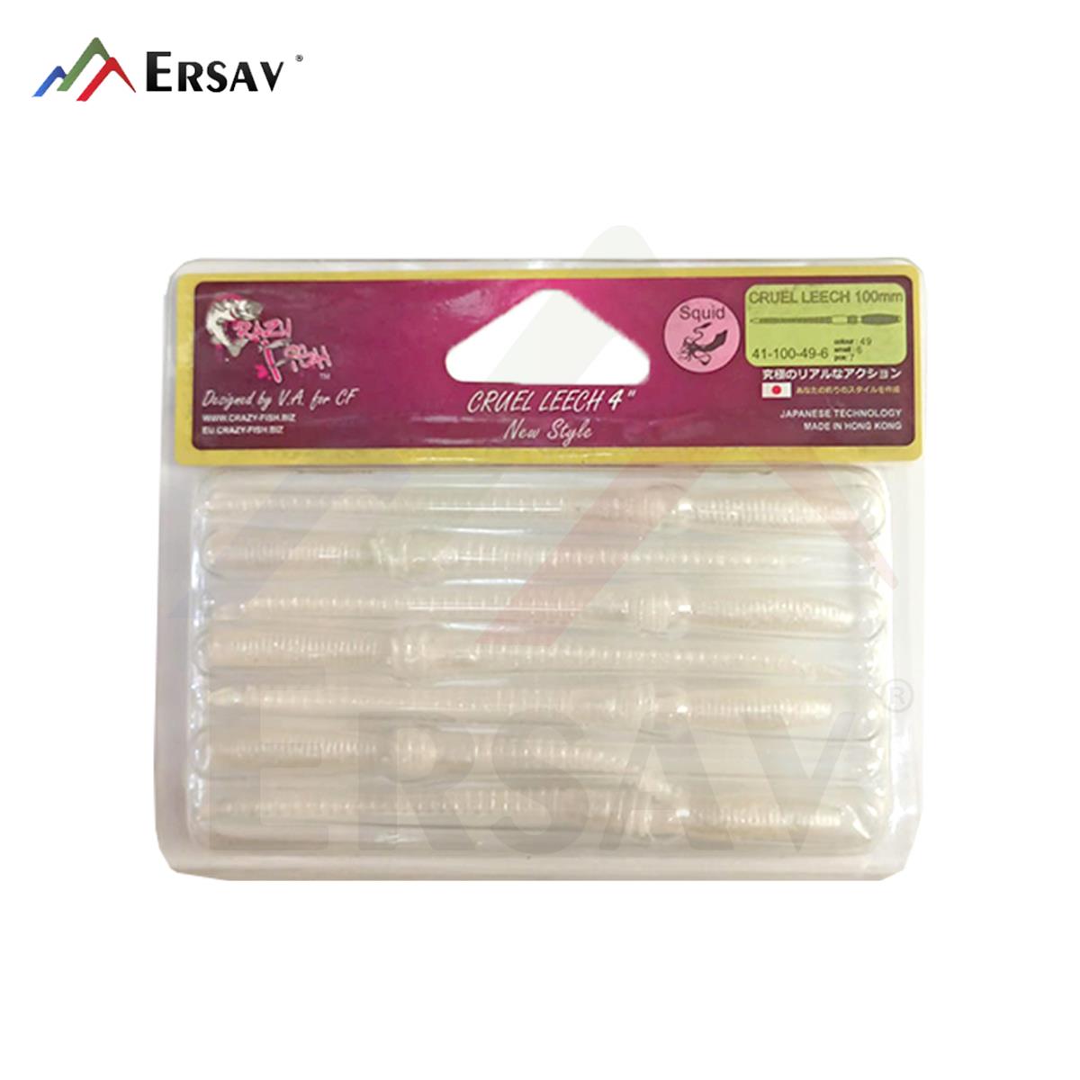 Crazy Fish Cruel Leech 4 100 mm Silikon Yem C:49