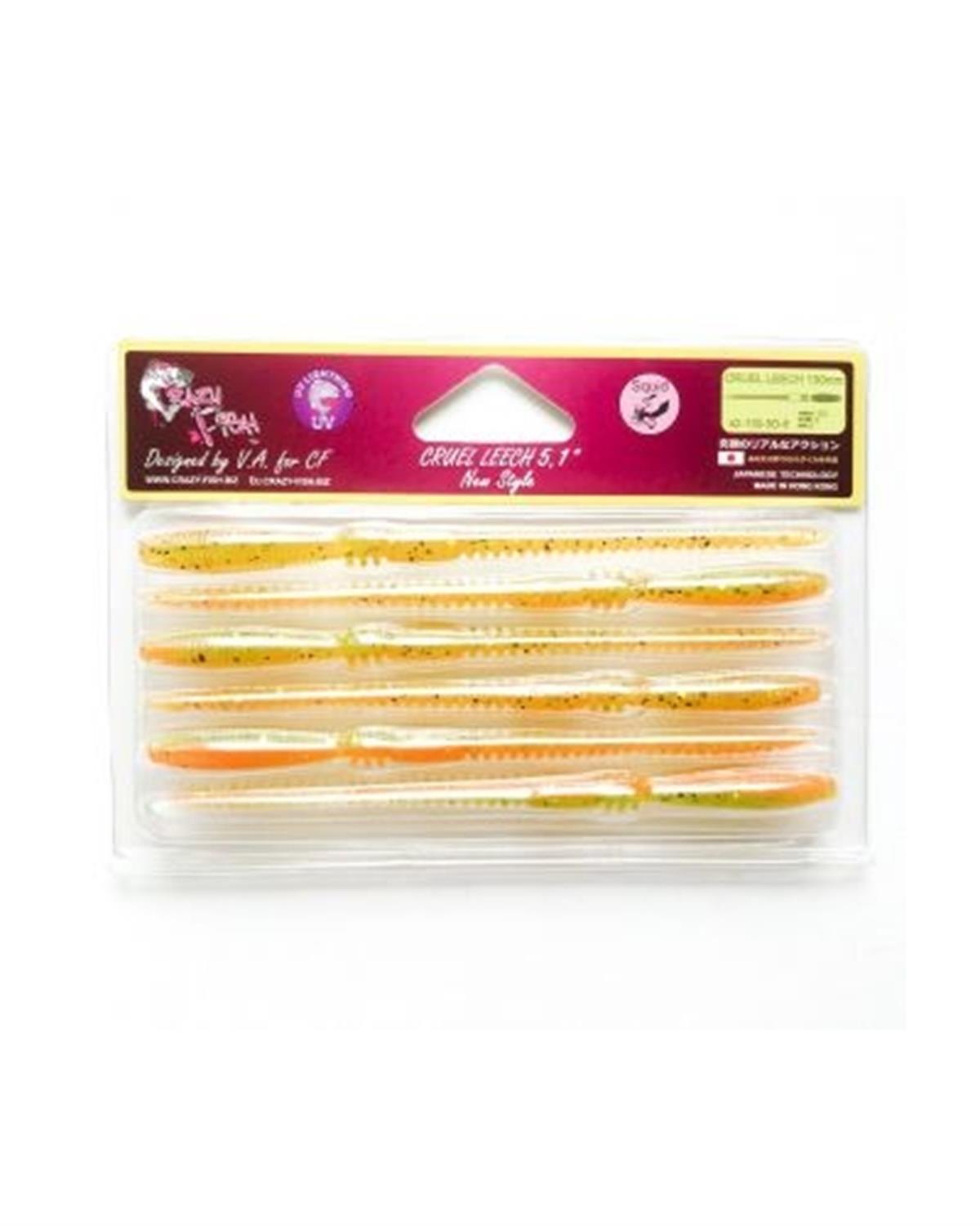 Crazy Fish Cruel Leech 5.1 130 mm Silikon Yem C:5D