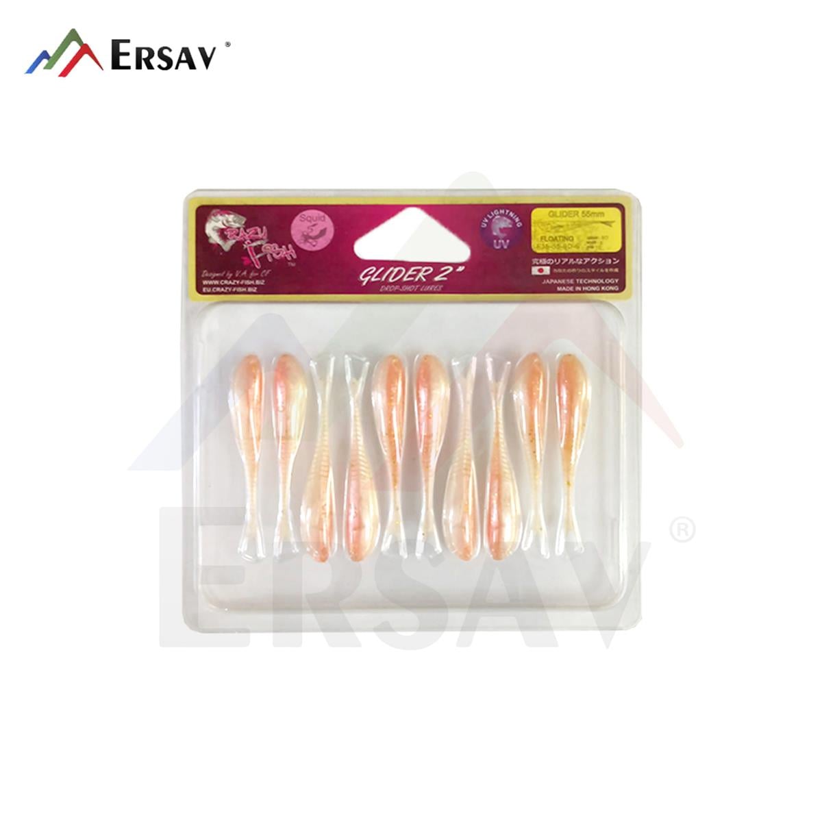 Crazy Fish Glider 2 55 mm Floating Yem C:9D