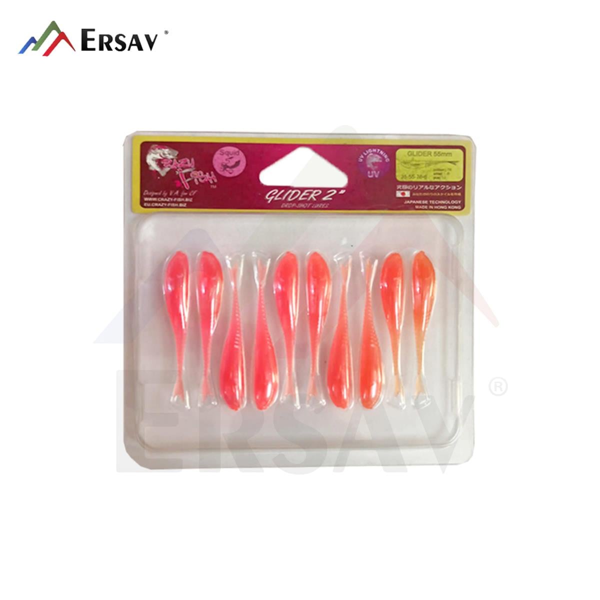 Crazy Fish Glider 2 55 mm Floating Yem C:76