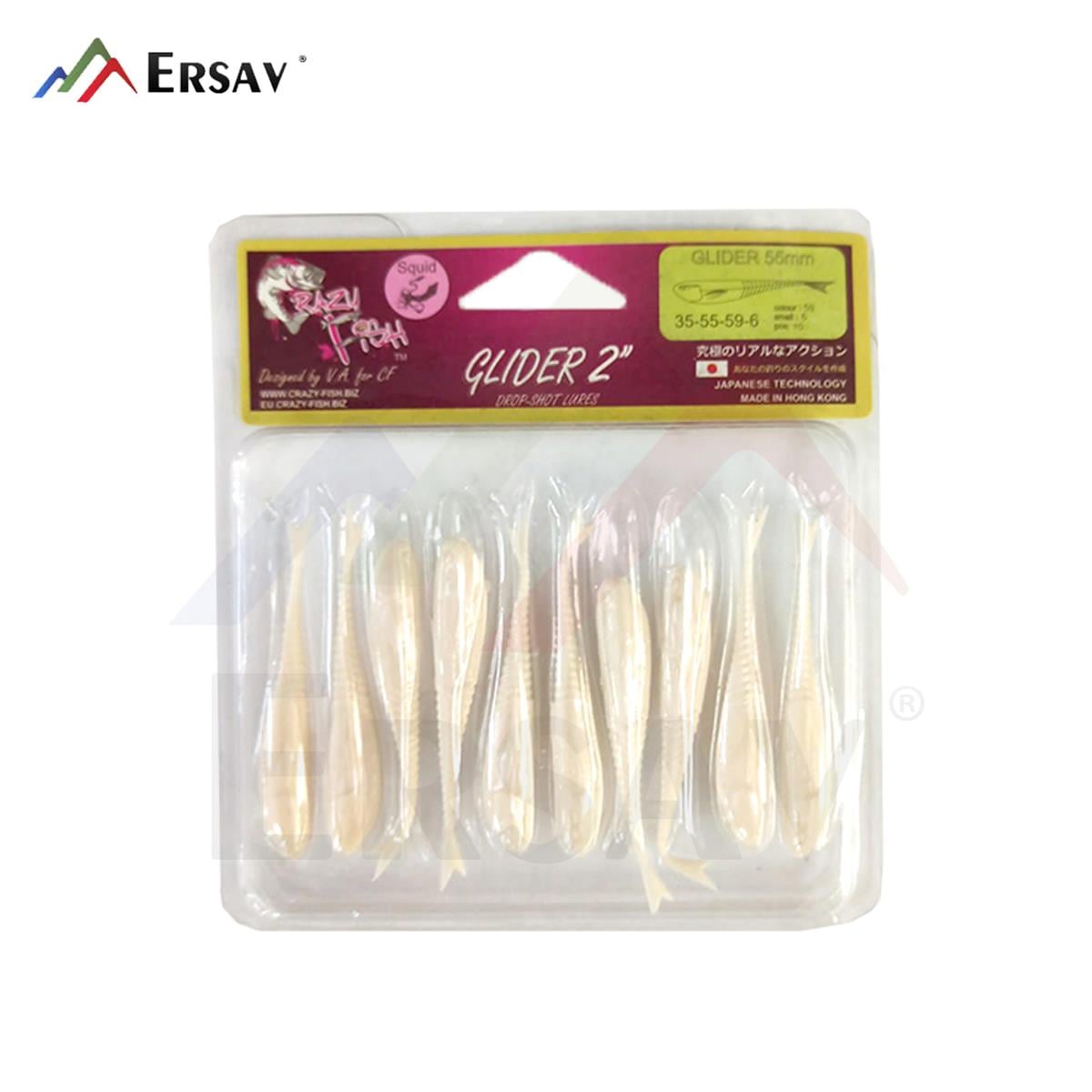 Crazy Fish Glider 2 55 mm Floating Yem C:59