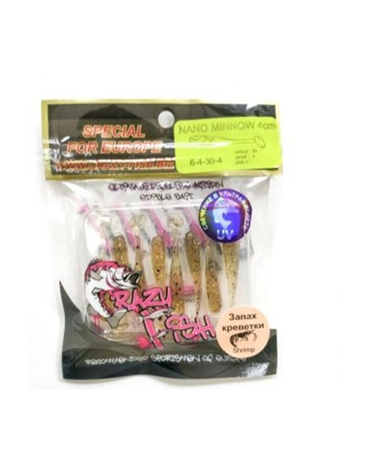 Crazy Fish Nano Minnow 1.6 40 mm Silikon Yem C:30