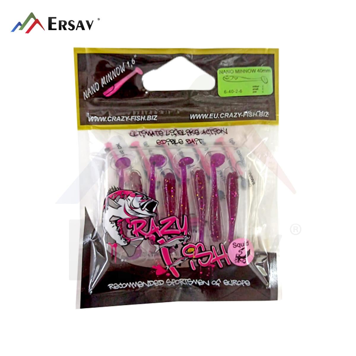 Crazy Fish Nano Minnow 1.6 40 mm Silikon Yem C:02