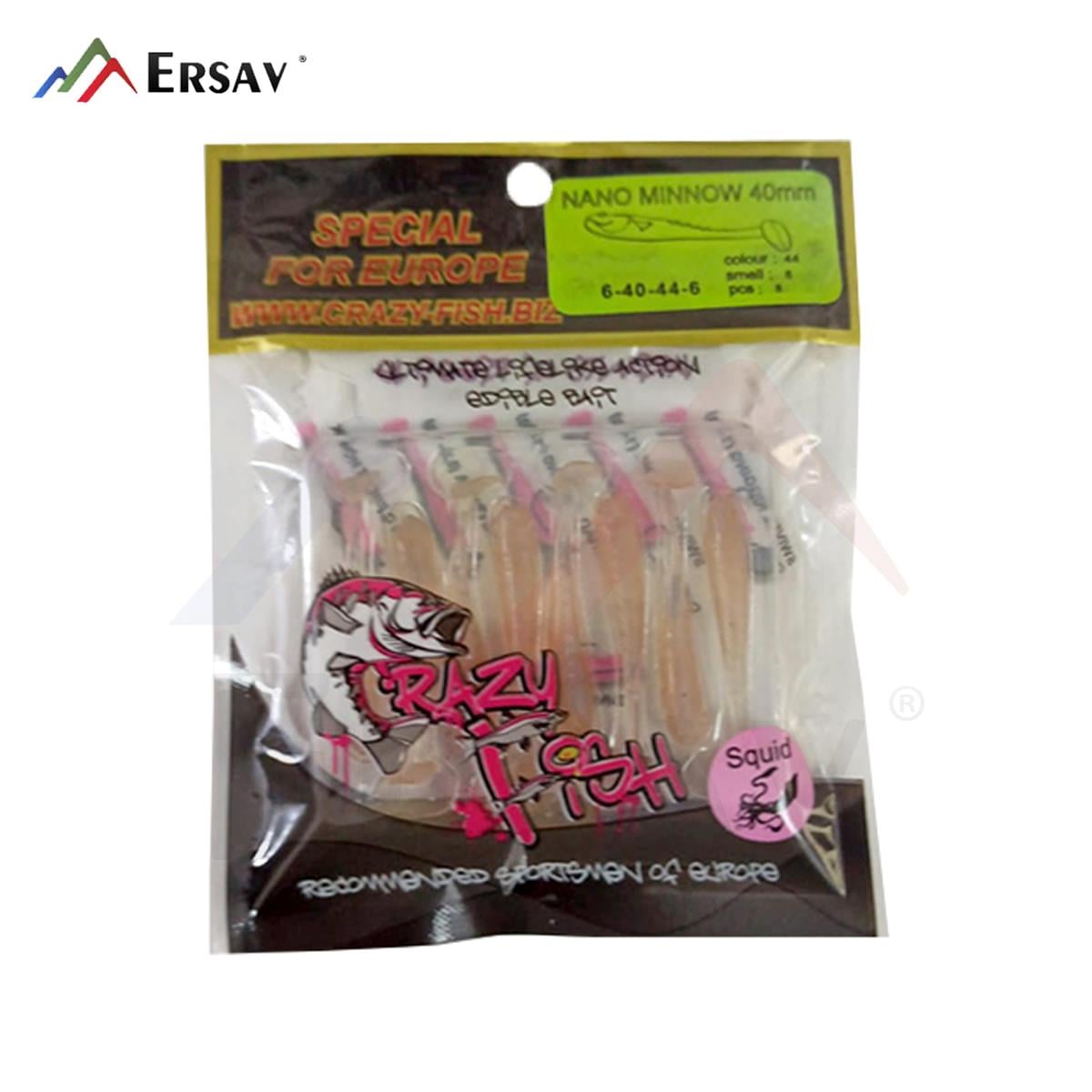 Crazy Fish Nano Minnow 1.6 40 mm Silikon Yem C:44