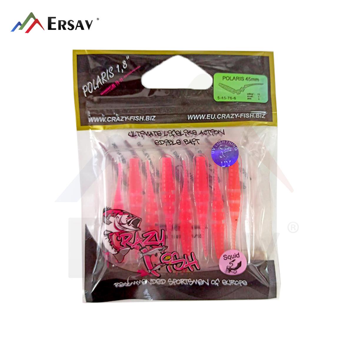 Crazy Fish Polaris 1.8 45 mm Silikon Yem C:76