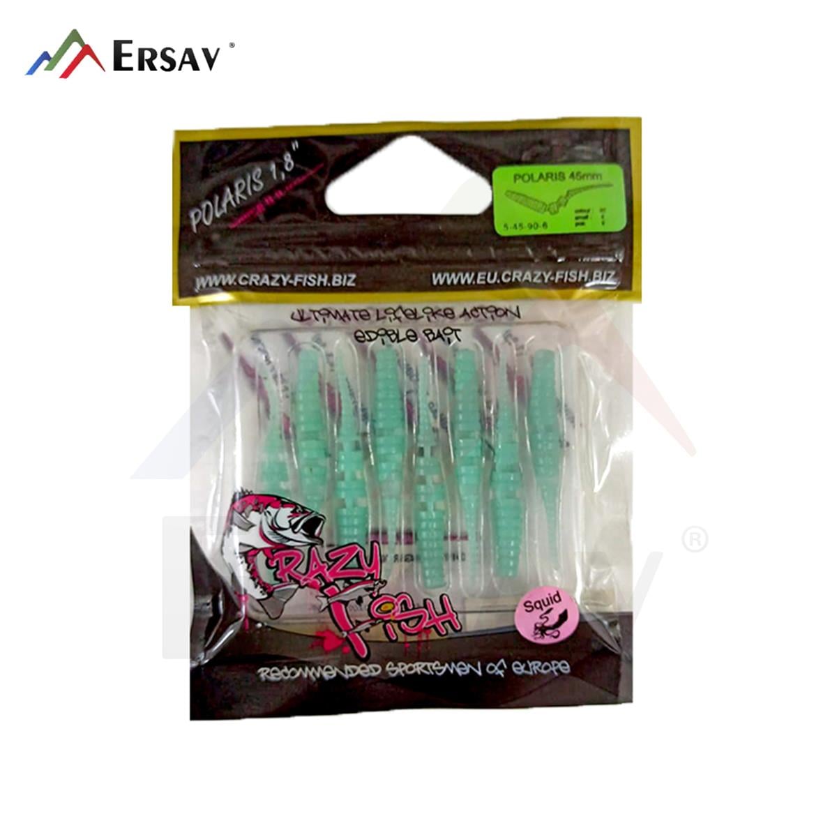 Crazy Fish Polaris 1.8 45 mm Silikon Yem C:90