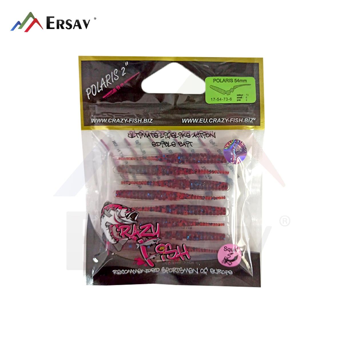 Crazy Fish Polaris 2 54 mm Silikon Yem C:73