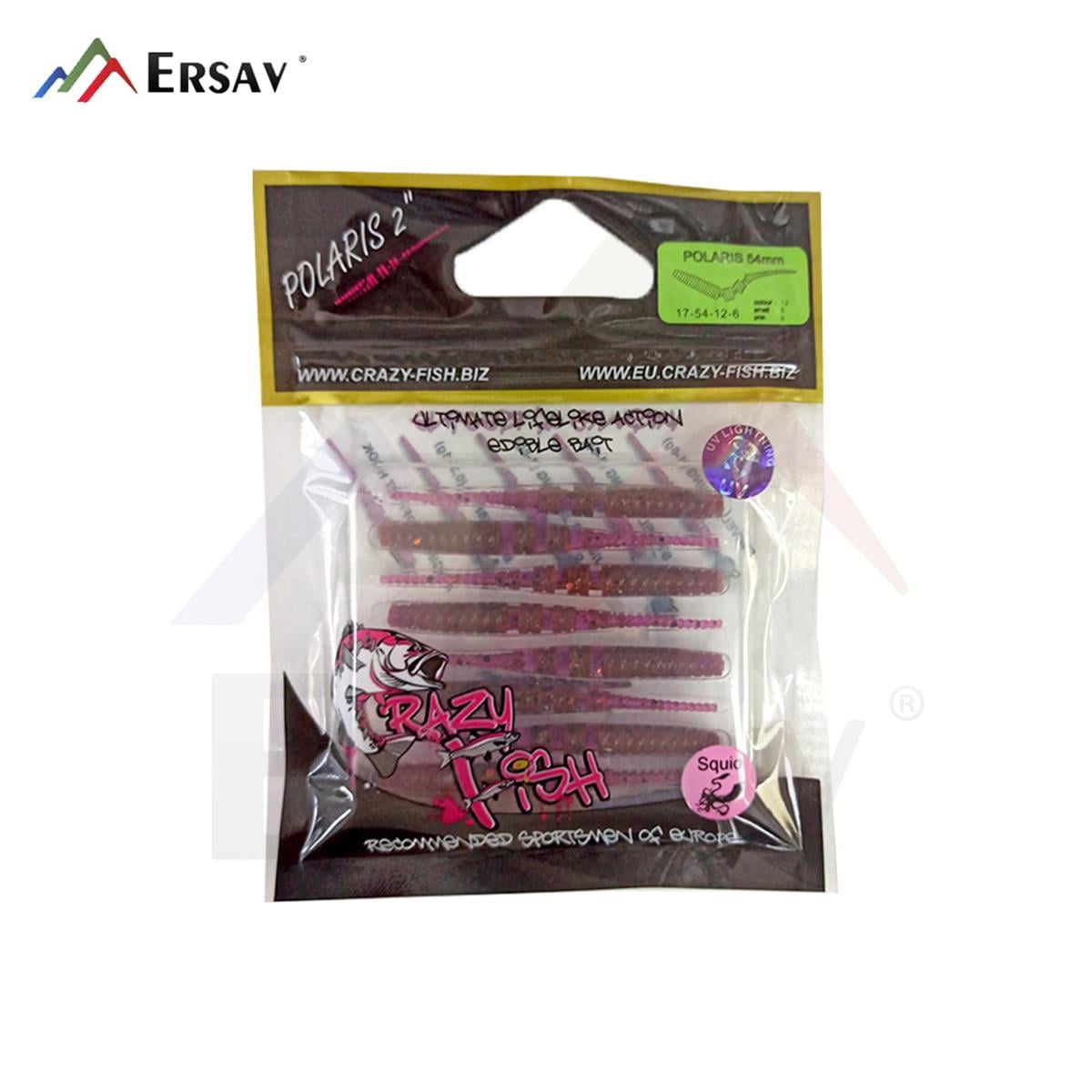 Crazy Fish Polaris 2 54 mm Silikon Yem C:12