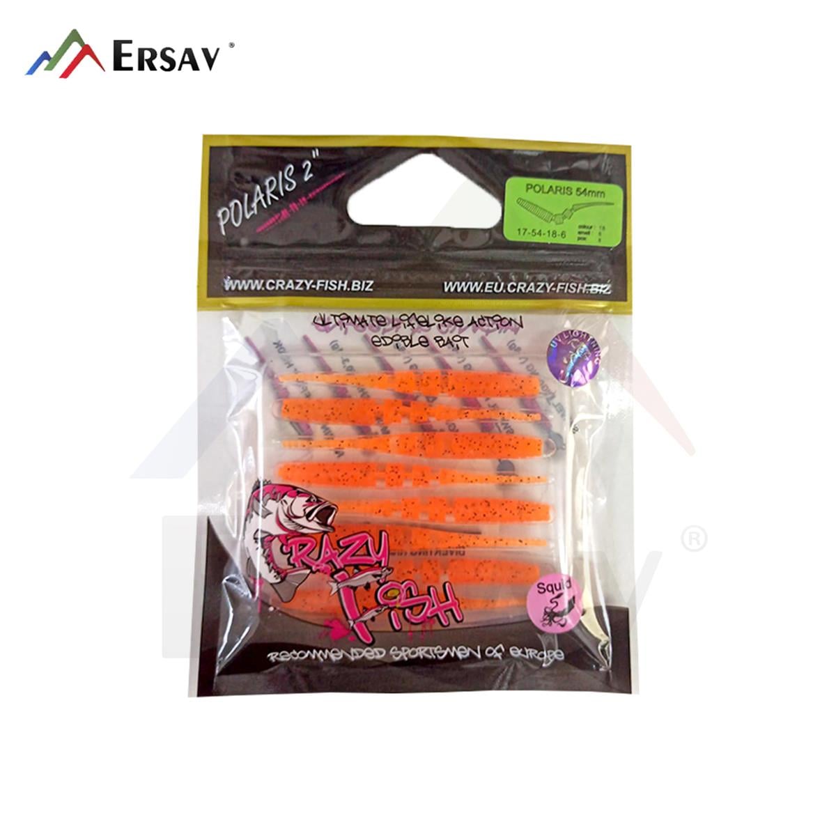 Crazy Fish Polaris 2 54 mm Silikon Yem C:18