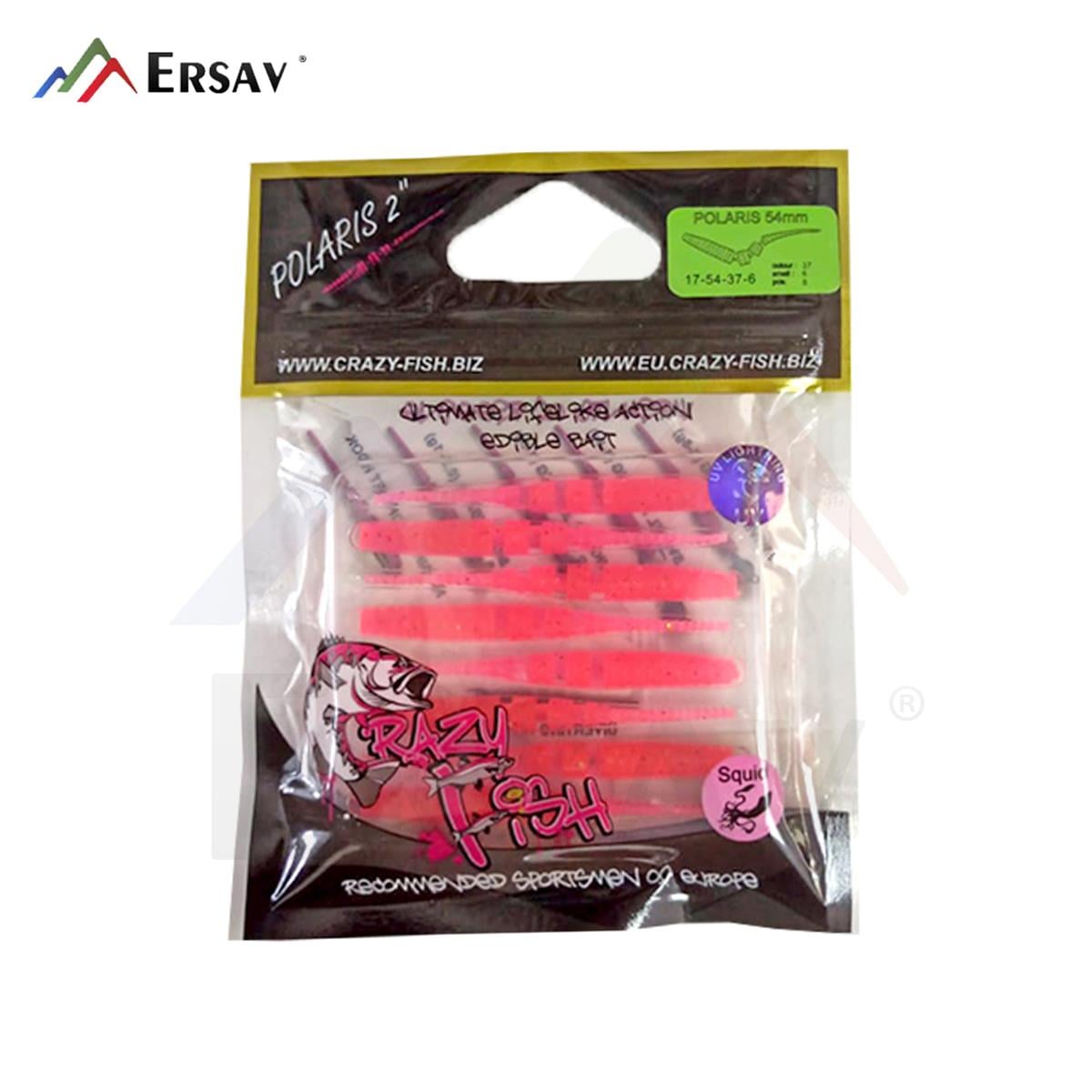 Crazy Fish Polaris 2 54 mm Silikon Yem C:37