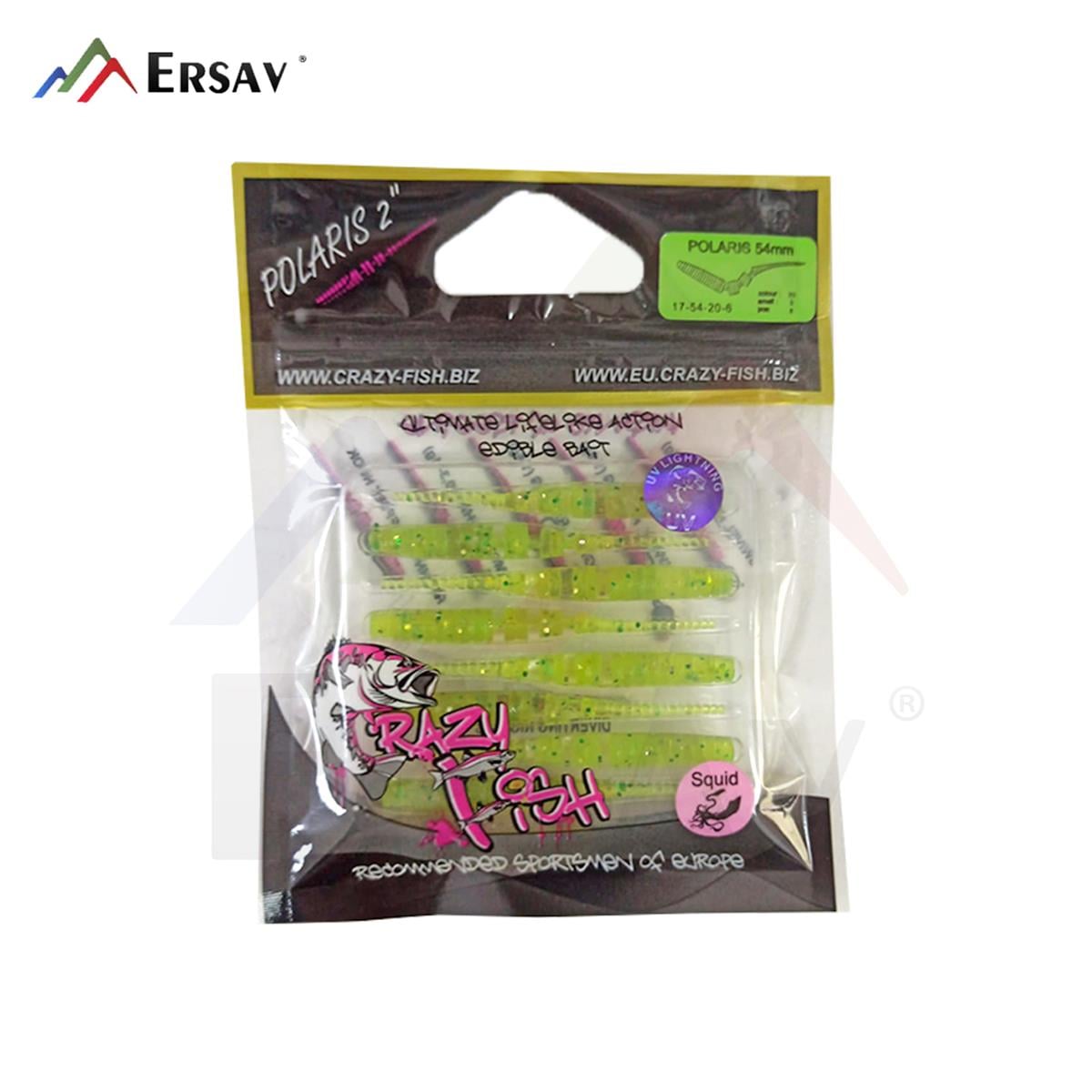 Crazy Fish Polaris 2 54 mm Silikon Yem C:20