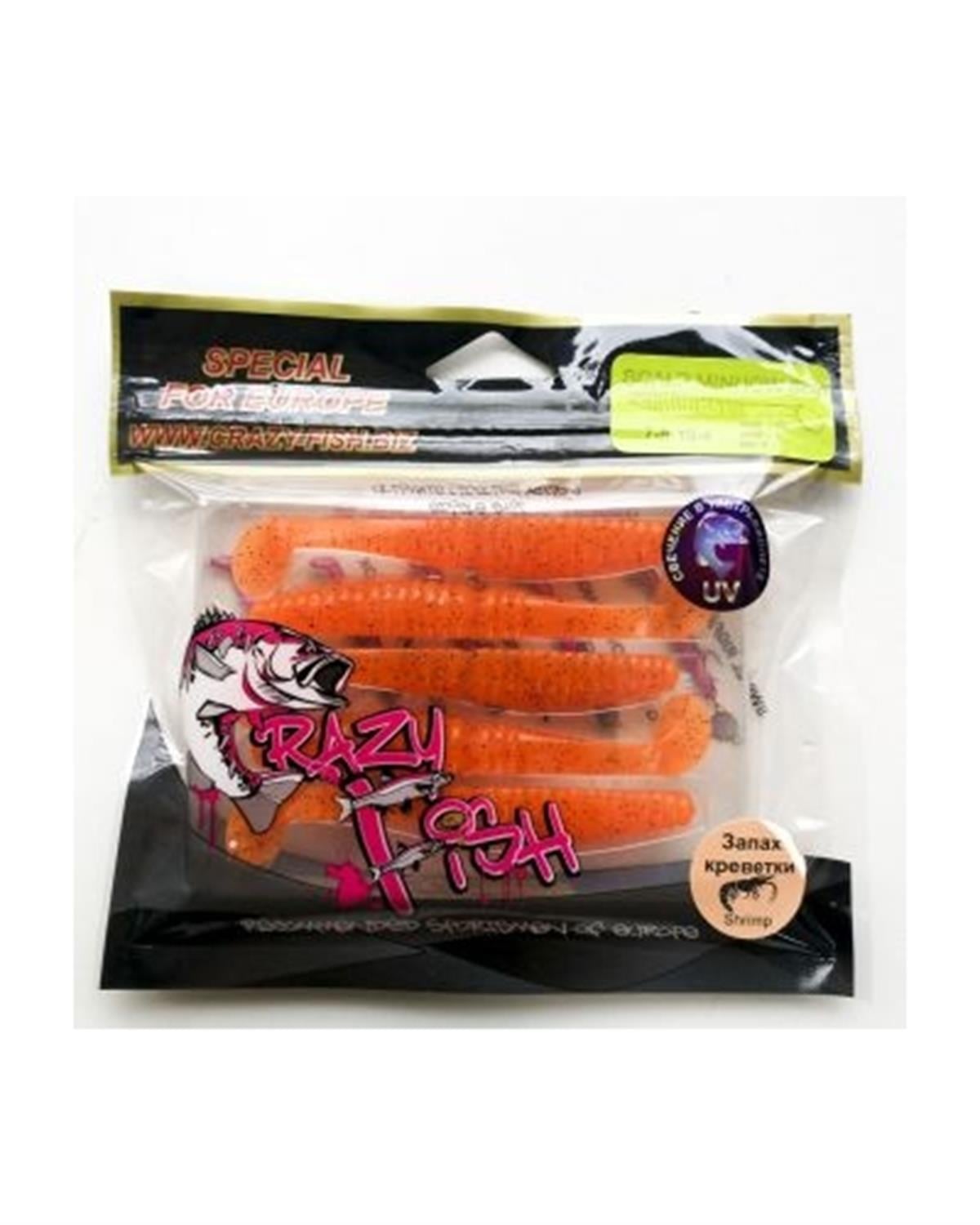 Crazy Fish Scalp Minnow 80 mm Silikon Yem C:18