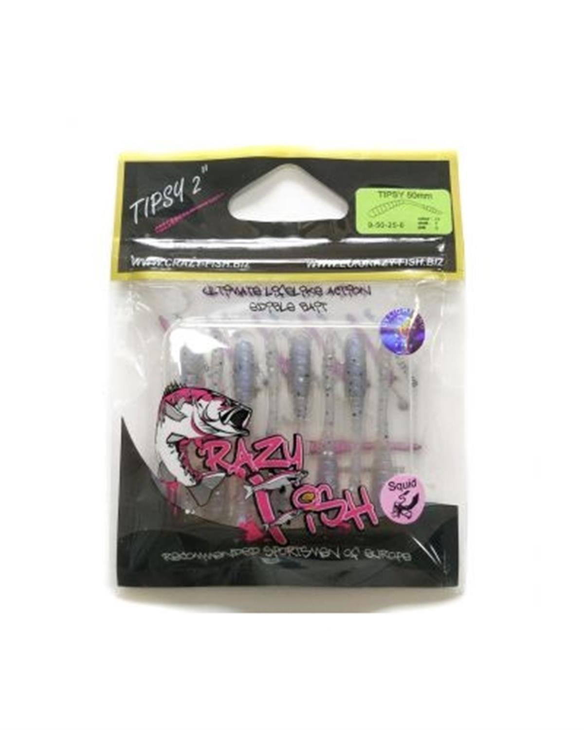 Crazy Fish Tipsy 2 50 mm Silikon Yem C:25