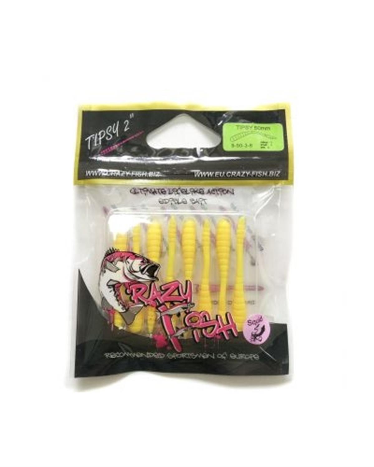 Crazy Fish Tipsy 2 50 mm Silikon Yem C:03