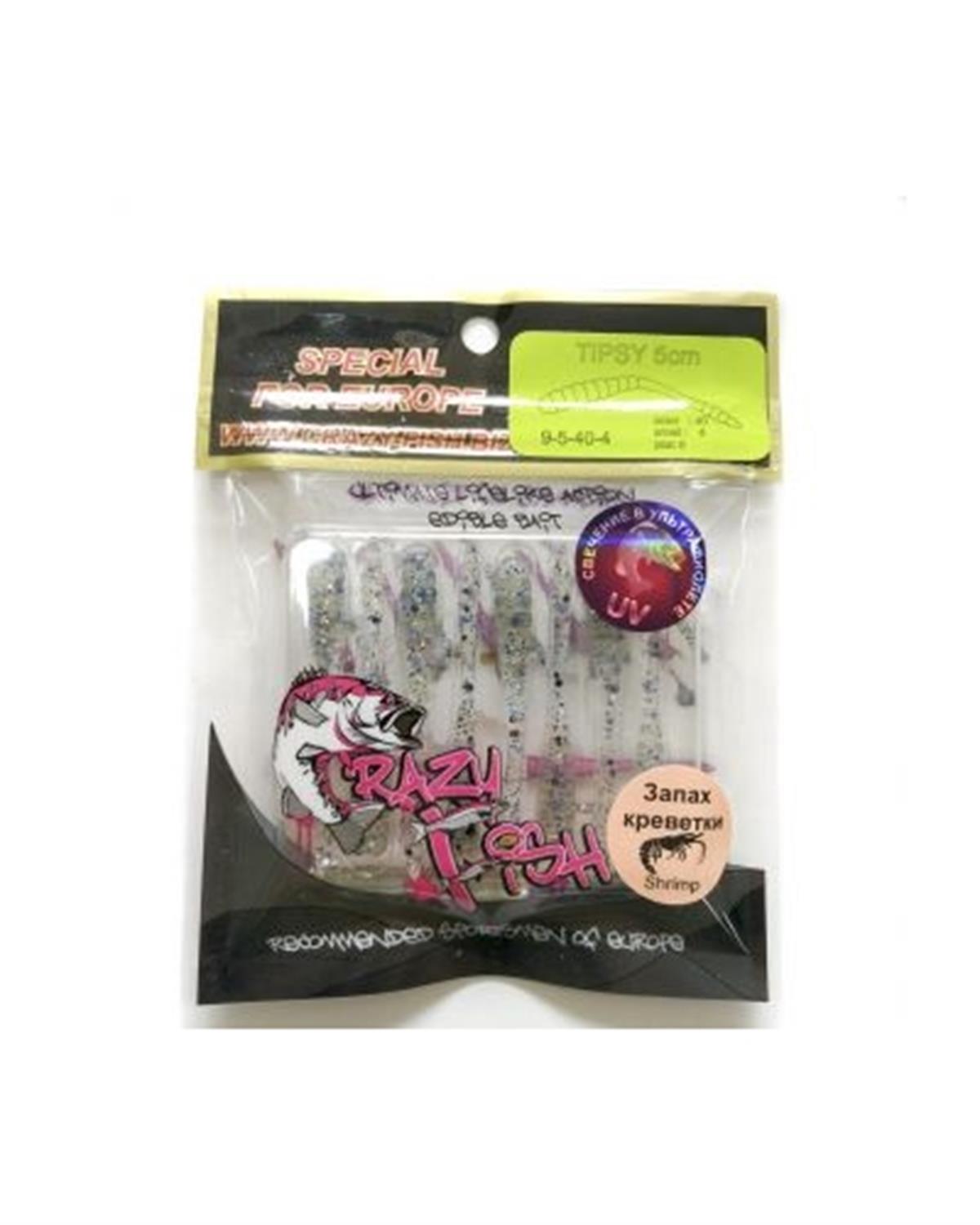 Crazy Fish Tipsy 2 50 mm Silikon Yem C:40