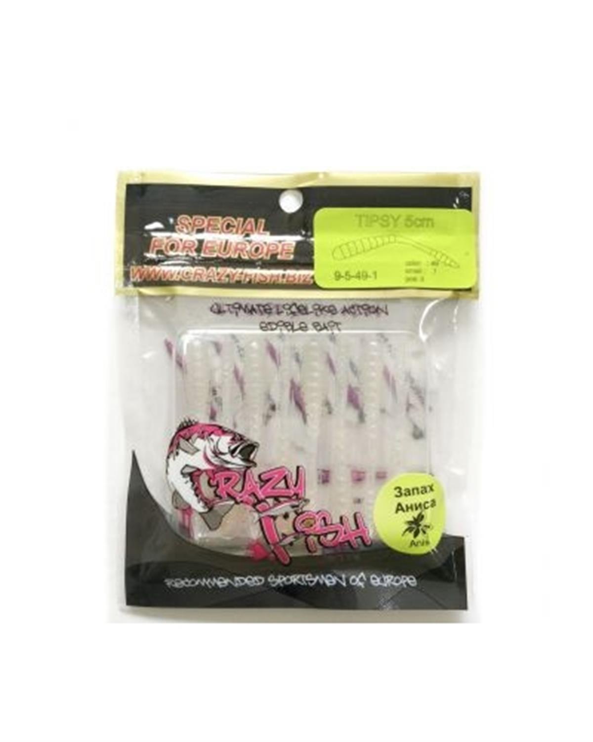 Crazy Fish Tipsy 2 50 mm Silikon Yem C:49