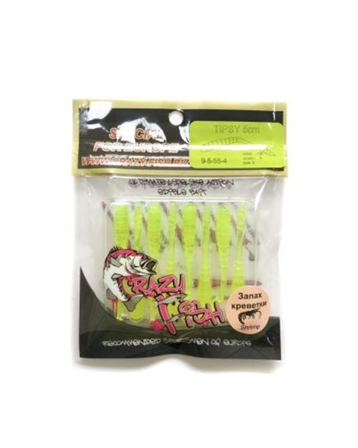 Crazy Fish Tipsy 2 50 mm Silikon Yem C:55