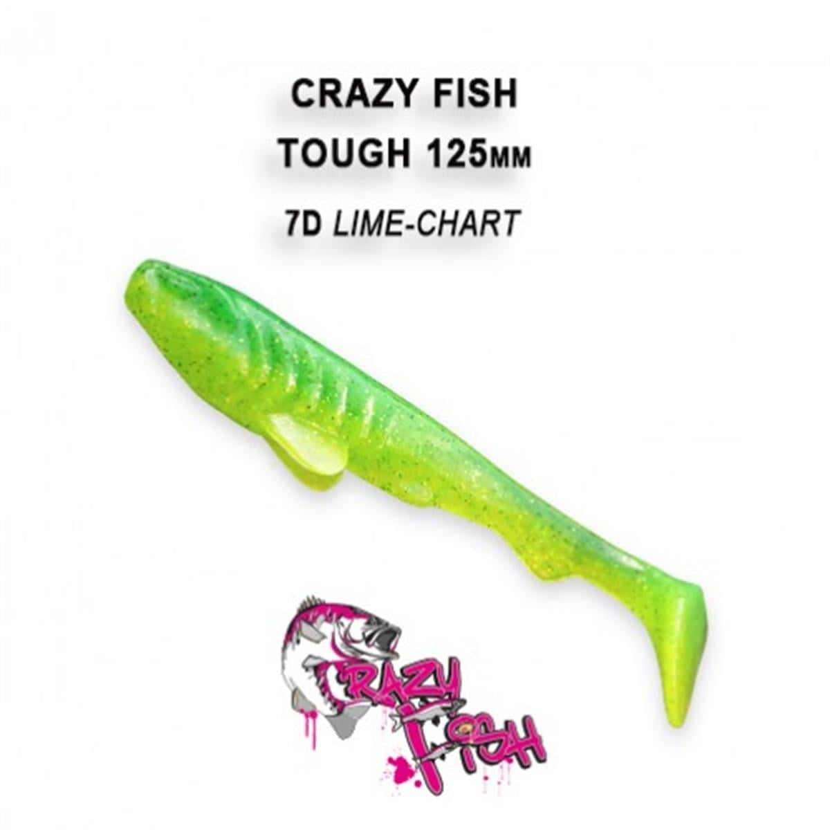 Crazy Fish Tough 5 125 mm Silikon Yem C:07D