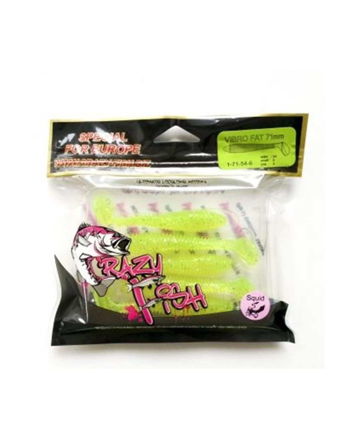 Crazy Fish Vibro Fat 2.7 71 mm Sahte Yem C:54