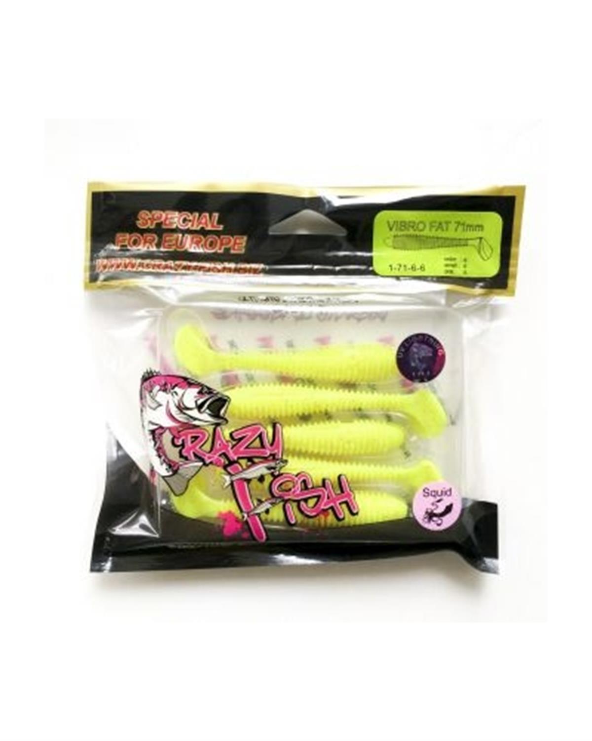 Crazy Fish Vibro Fat 2.7 71 mm Sahte Yem C:06