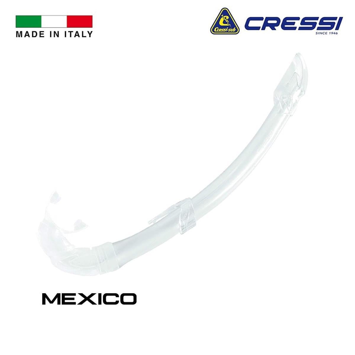 Cressi Mexico Şnorkel SaydamCressi Mexico Şnorkel Saydam