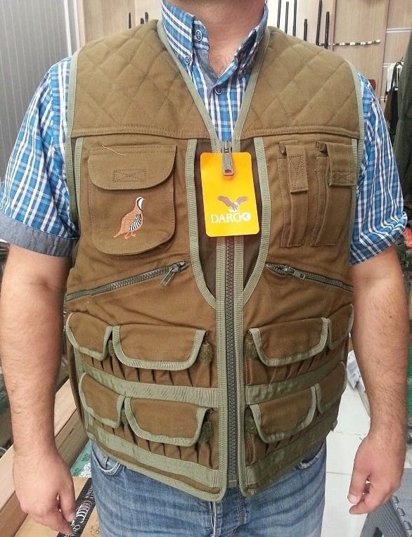 Dargo  Nubuk Camel Avcı Yeleği
