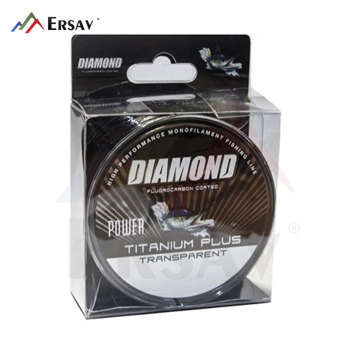 Diamond Titanium Plus Power Siyah Misina 0.30 mm 12.9 kg 340 mt