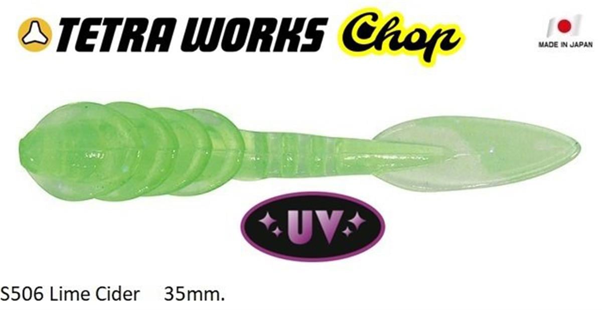 Duo Tetra Works Chop 35 mm Silikon Yem S506 Lime Cider