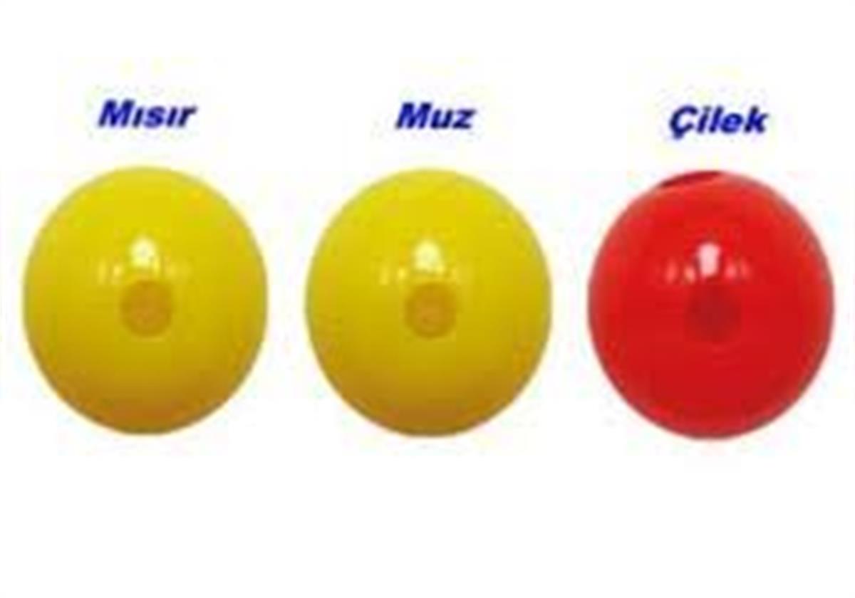 Effe Sasi Bead W193-1.3 Cm Plastik Yem Red (Çilek Kokulu)