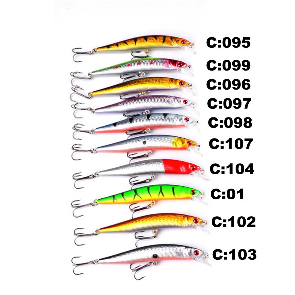 Ersav 10 cm 9 gr K. G. Floating Maket Balık C:104