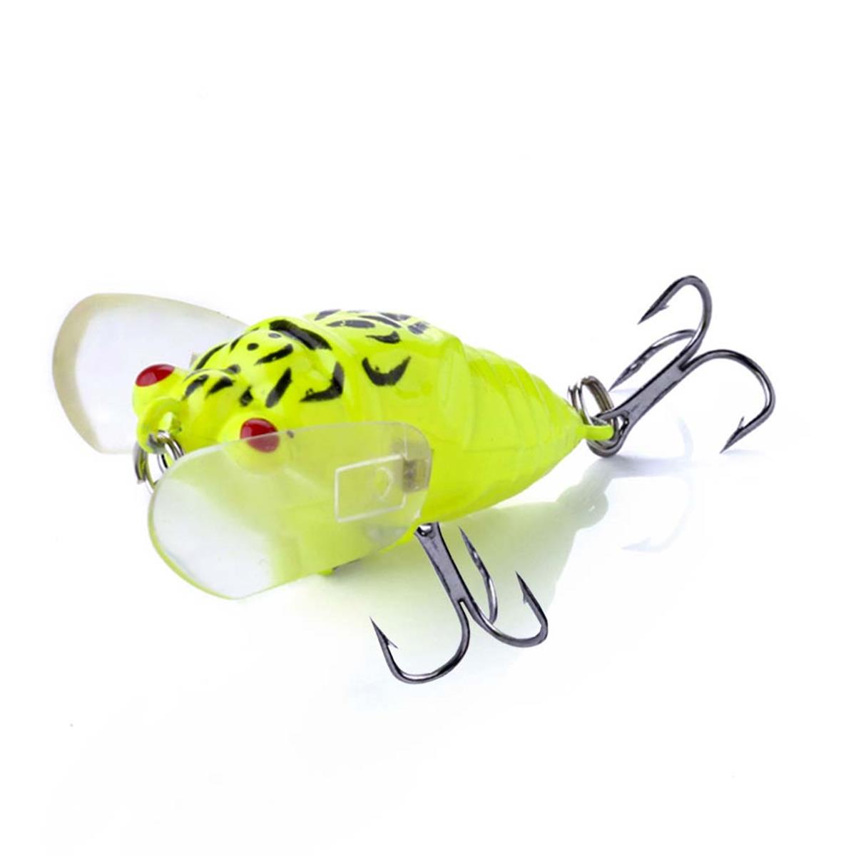 Ersav 5.5 cm 6.3 gr Sarı Çift İğneli Böcek