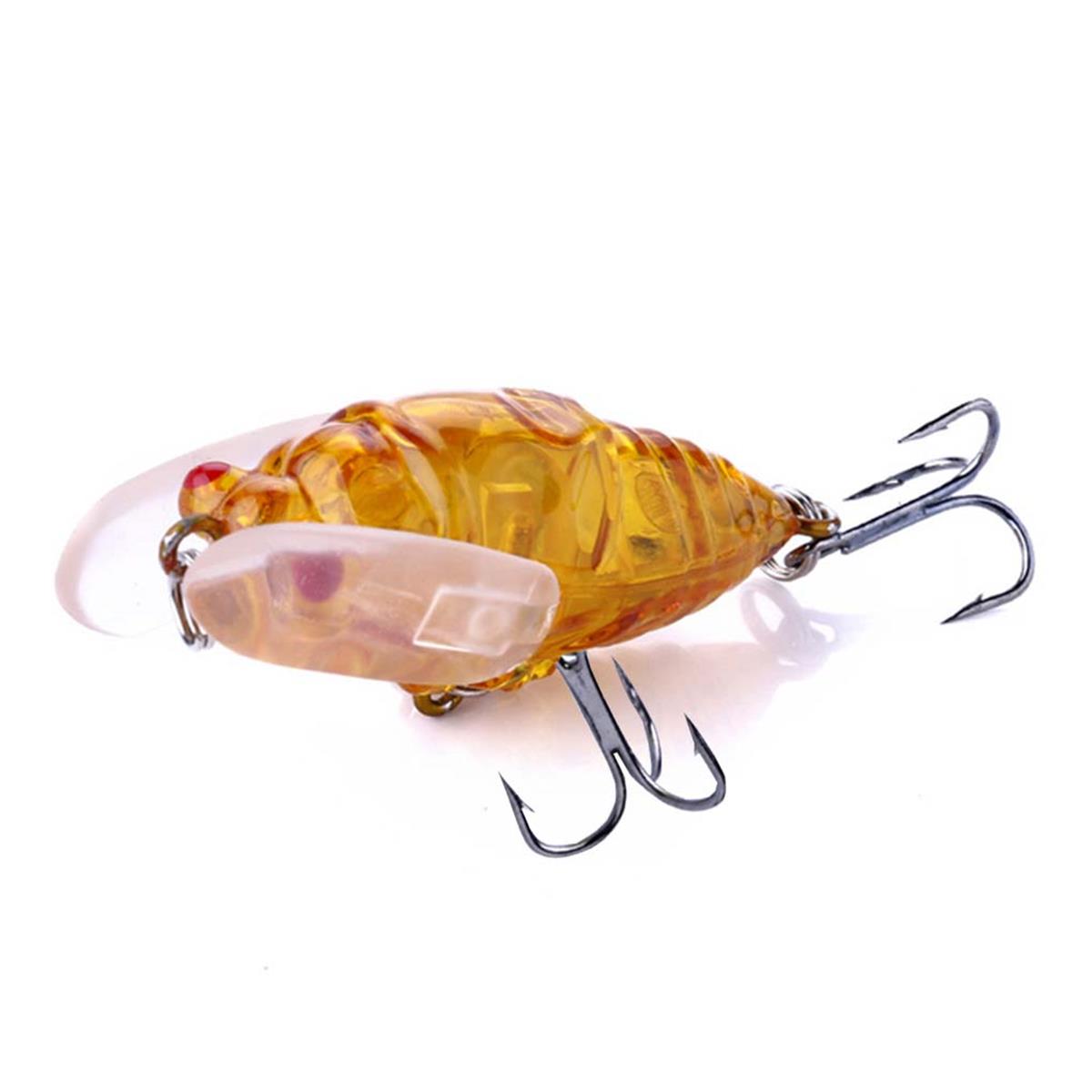 Ersav 5.5 cm 6.3 gr Turuncu Çift İğneli Böcek