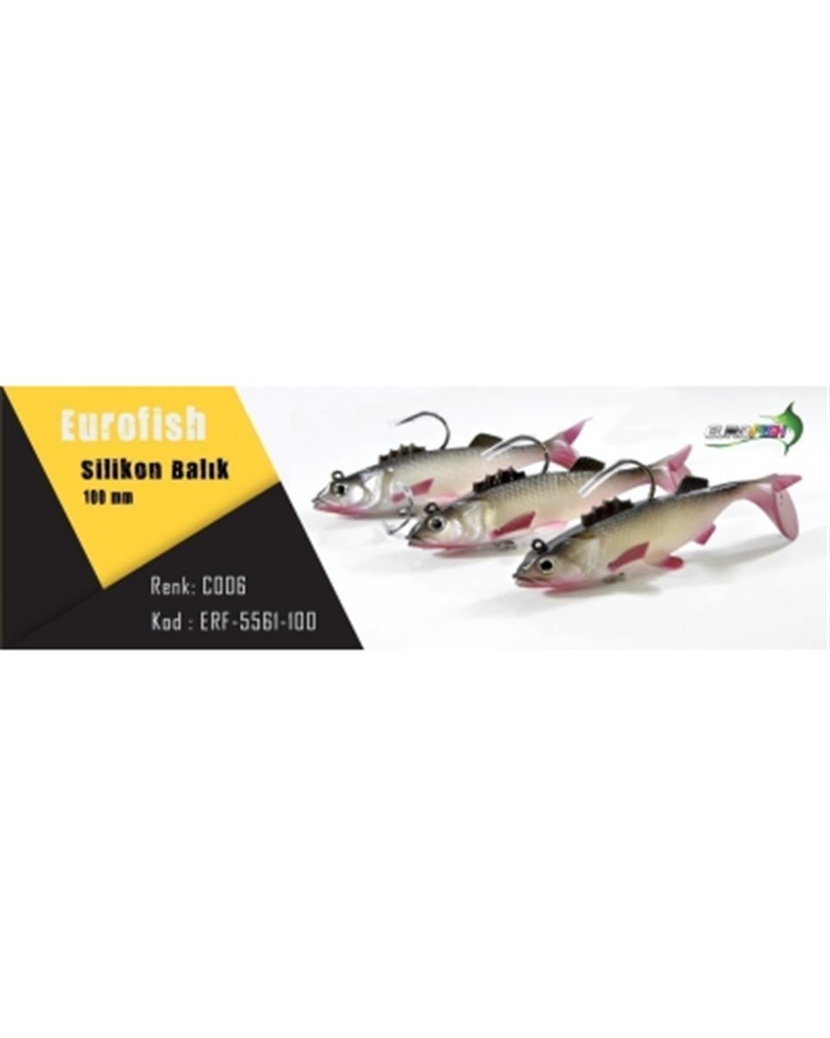 Eurofish 5516 Silikon Balık 100 mm C006 ( Adet Fiyatıdır )