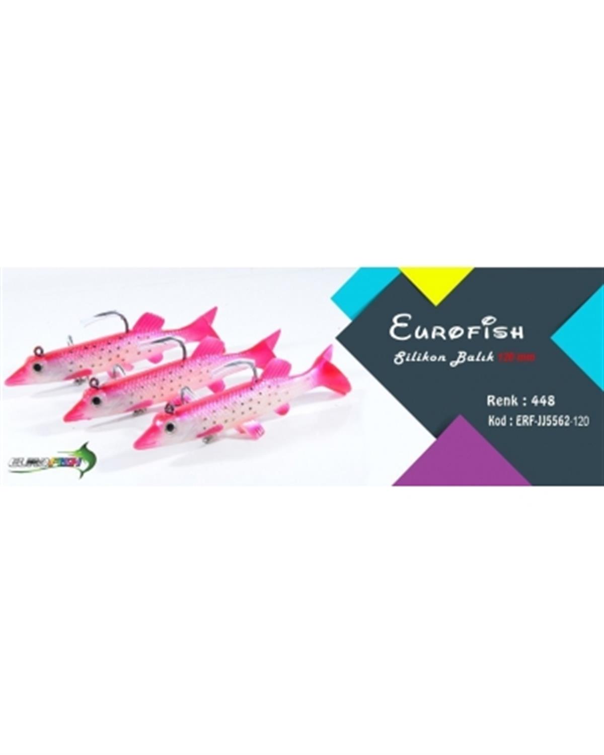 Eurofish JJ5562 Silikon 120 mm C:448   Adet Fiyatıdır