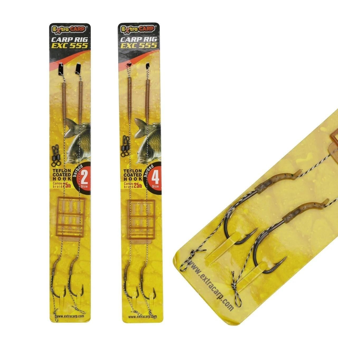 Exc 555 Sazan Boili Takımı Teflon İğneli 25 Lb No:4Exc 555 Sazan Boili Takımı Teflon İğneli 25 Lb No:4