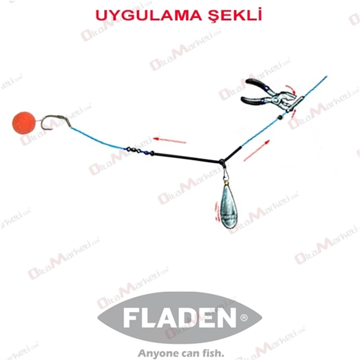 Fladen Ledger Booms 20 cm 3 Lü