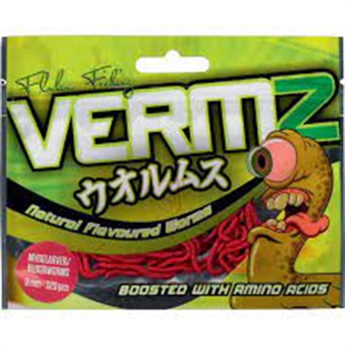 Fladen Vermz Bloodworms 9 mm 320 Li  Silikon Yem