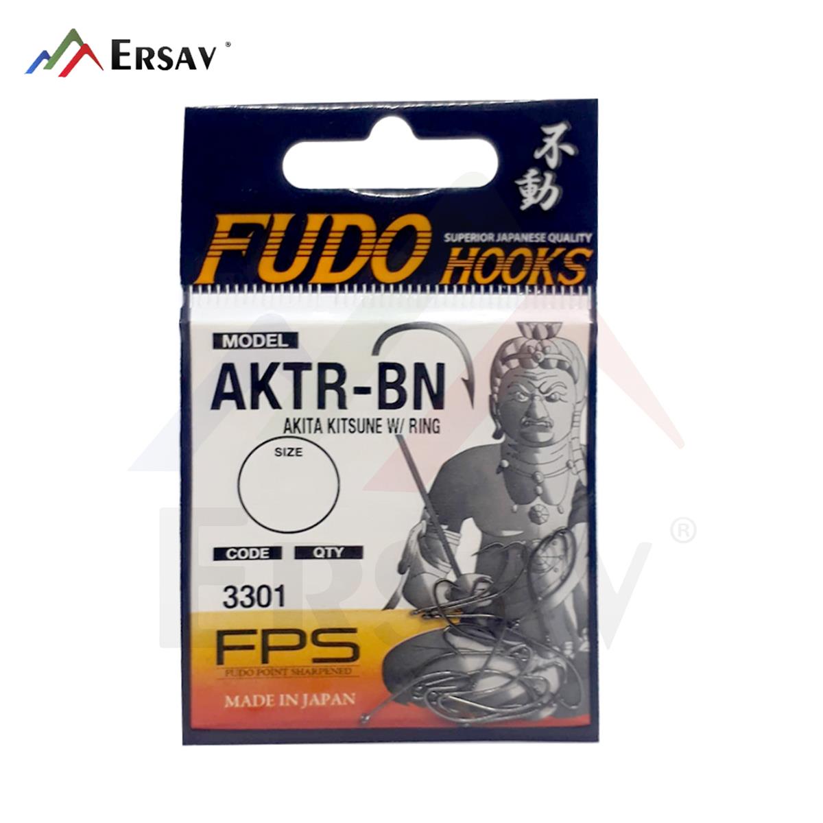 Fudo Hooks AKTR-BN 3301 Siyah İğne No:9