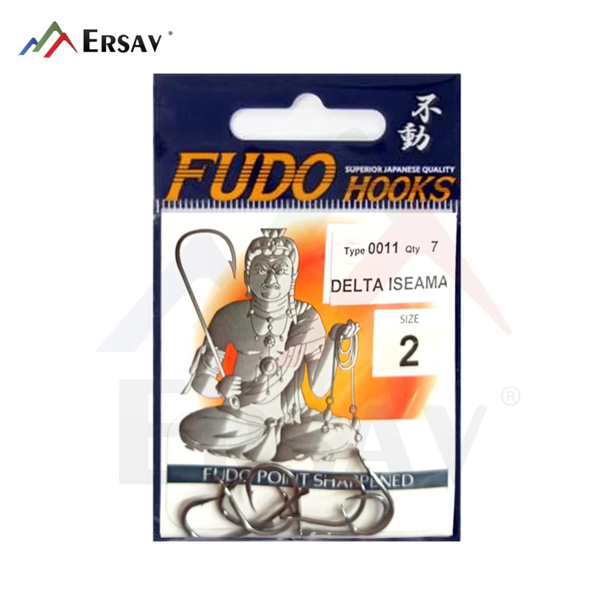 Fudo Hooks Delta İseama 0011 Siyah İğne No:2