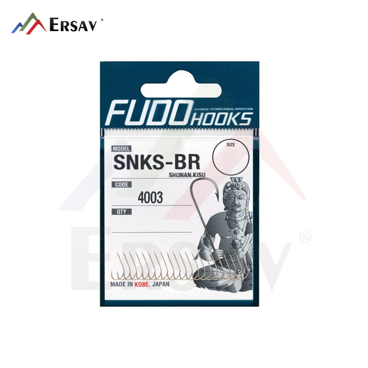 Fudo Hooks SNKS-BR 4003 Bronz İğne No:16