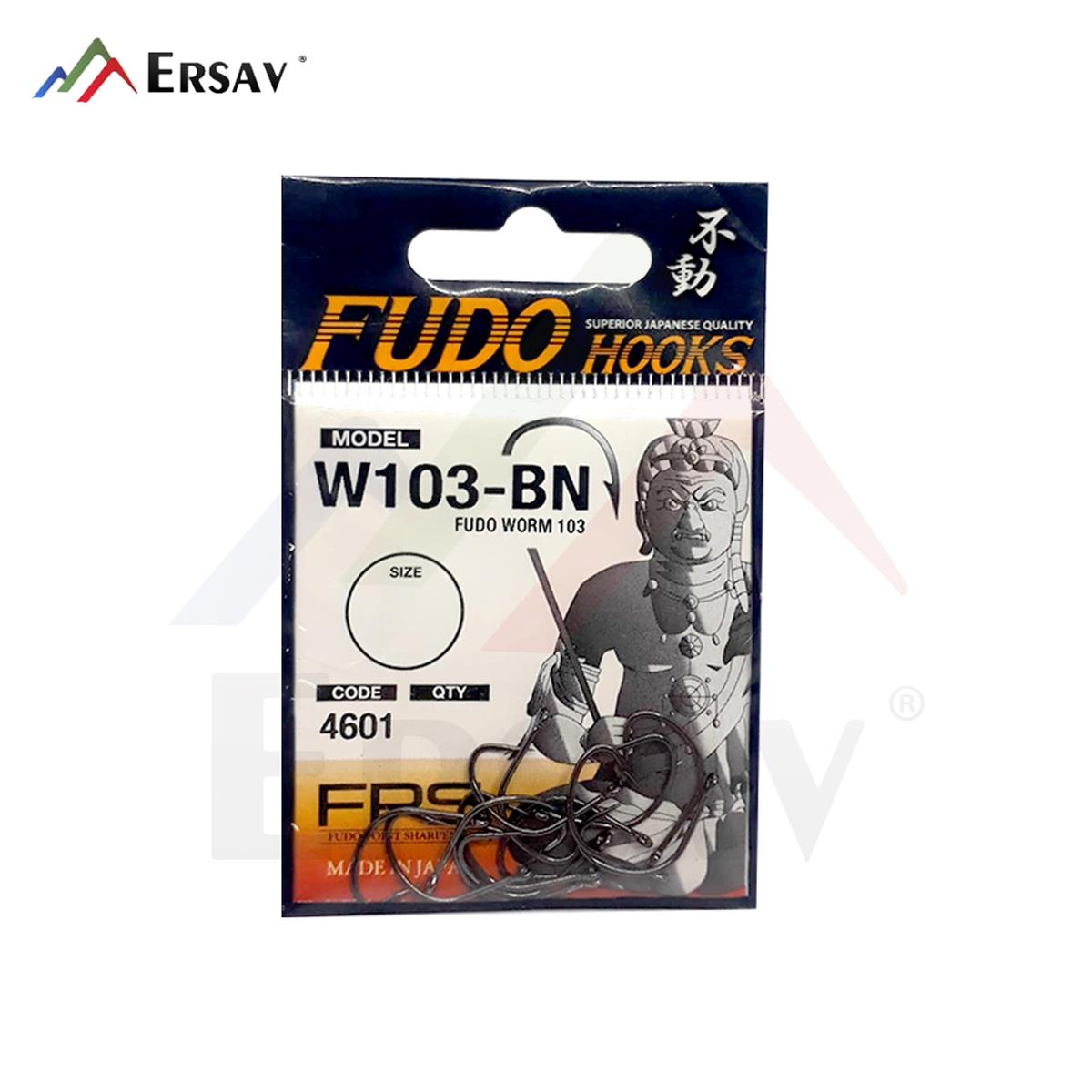 Fudo Hooks W103-BN 4601 Siyah İğne No:6