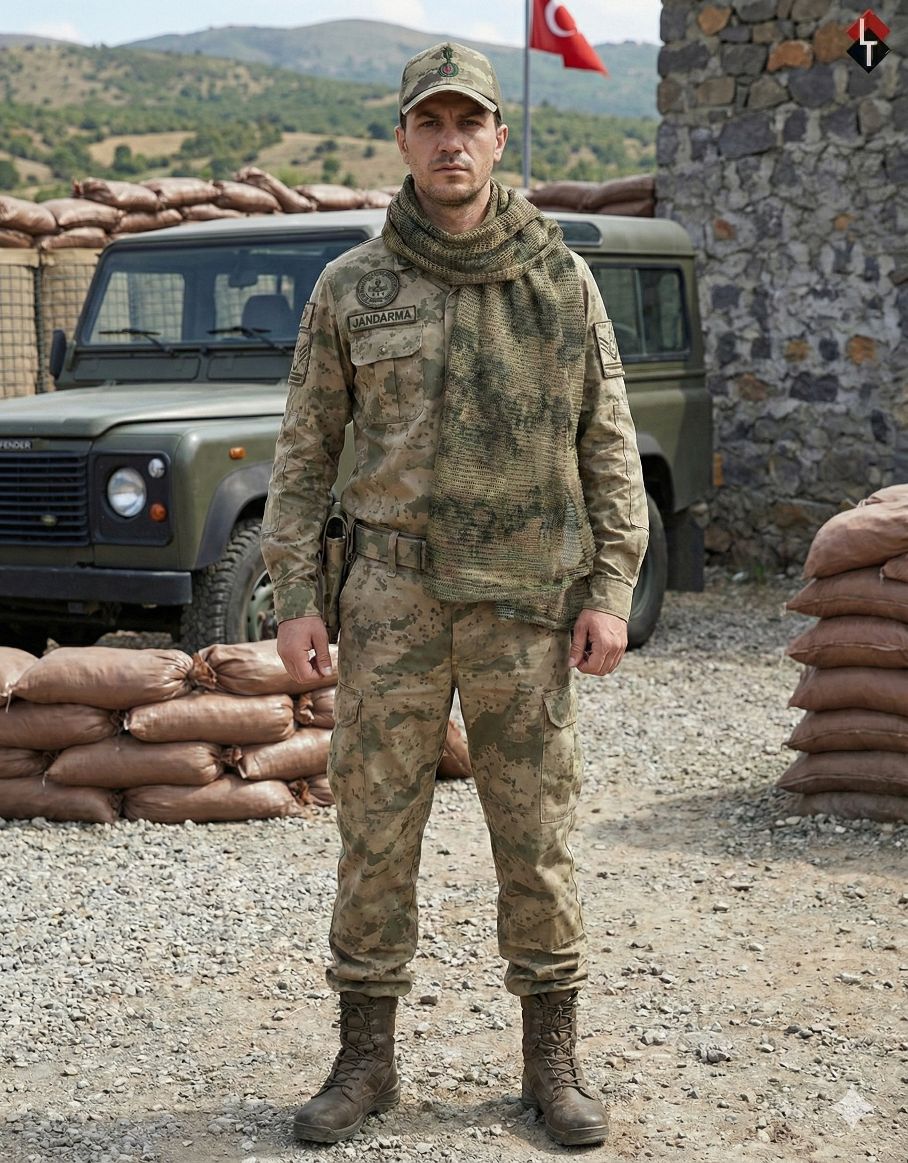 Jandarma Bandana Fileli