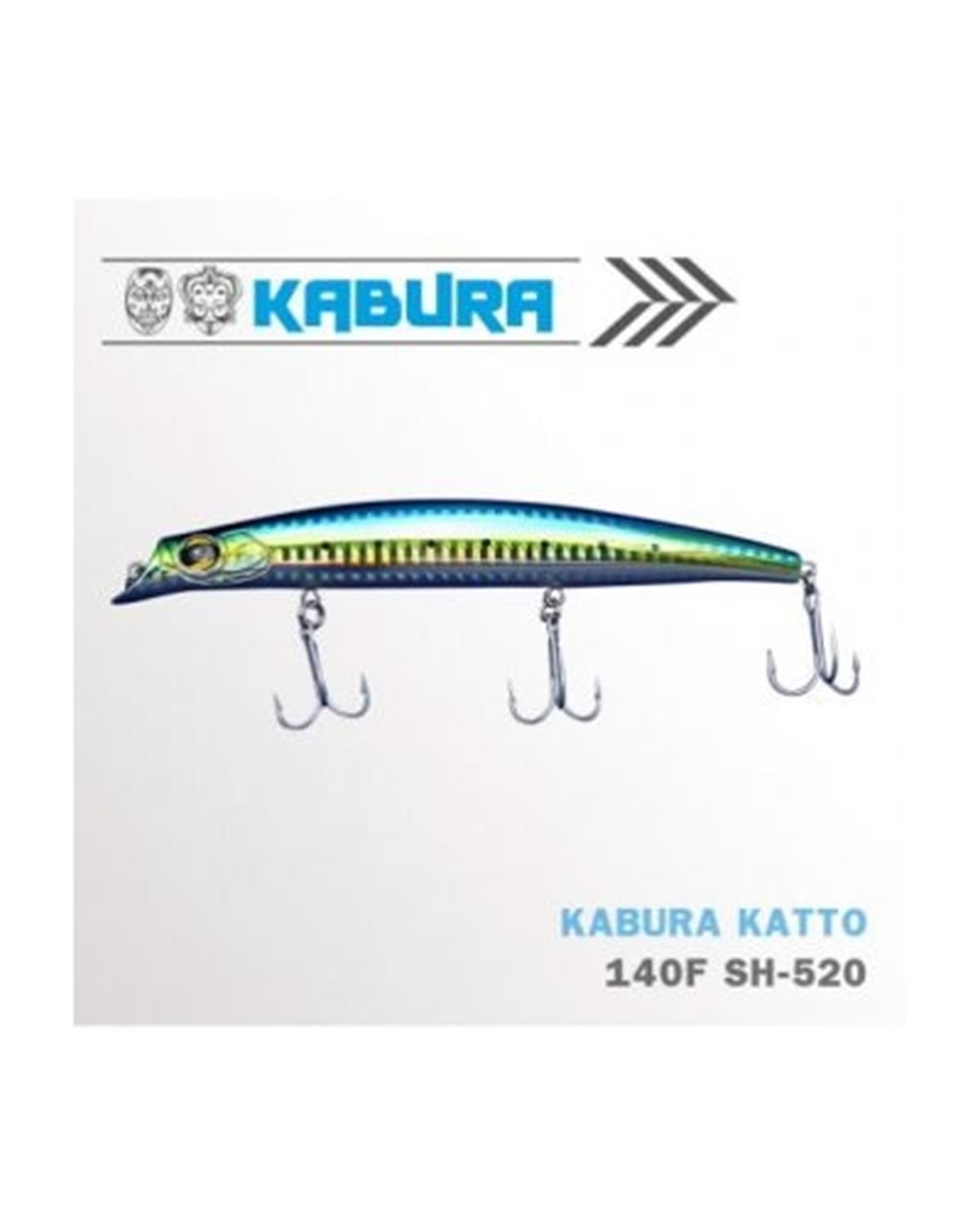 Kabura Katto 14 cm 18.5 gr Floating Sahte Balık C:520